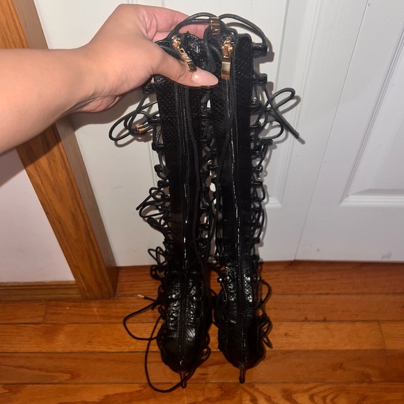 Catwalk Connection lace up heels - Picture 3 of 8